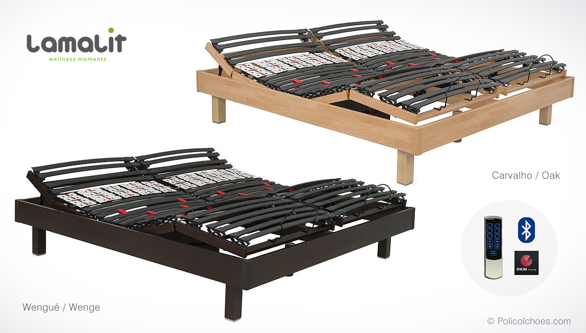 Cama Articulada Elétrica LAMALIT Diamant Cama Articulada Elétrica LAMALIT Diamant